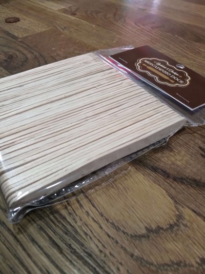 PAUS  GELADO 11CM 50 UNIDADES