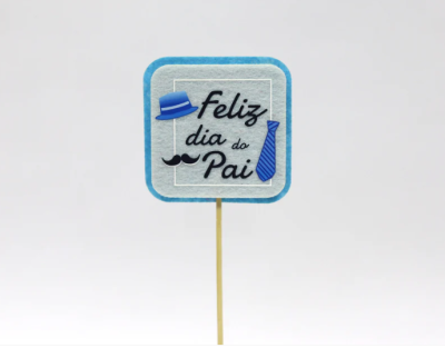 TOPO FELIZ DIA DO PAI FELTRO