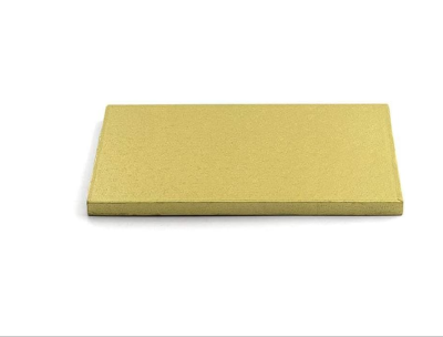 BASE RETANGULAR DOURADA 35X45X1.2CM