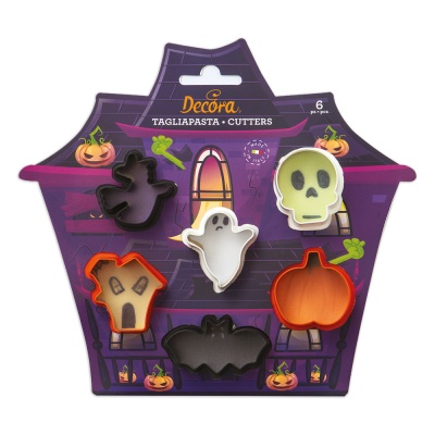 KIT 6 MINI CORTANTES HALLOWEEN KIT 6 MINI CORTANTES HALLOWEEN