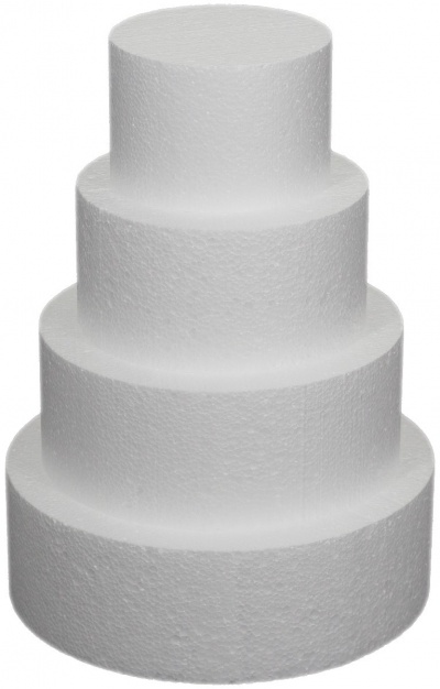 ESFEROVITE (ISOPOR) REDONDO 10 CM DE ALTURA