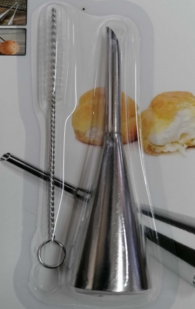 BOQUILHA INOX AGULHA INJETORA C\ ESCOVA