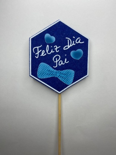 TOPO FELIZ DIA DO PAI FELPO