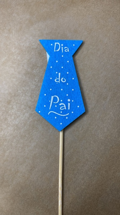 GRAVATA FELPO DIA DO PAI