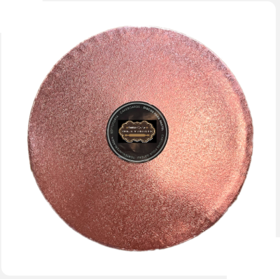 BASE REDONDA ROSA GOLD 35X1.2CM