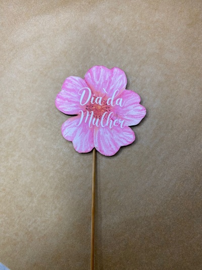 TOPO DIA DA MULHER 6.5CM MDF