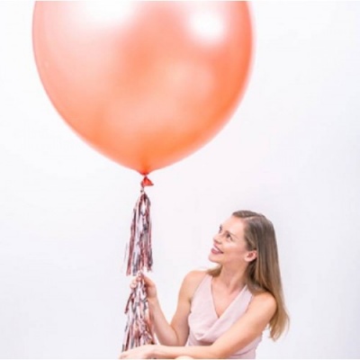 2 BALOES ROSA GOLD 45CM