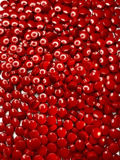 CONFETIS 3D VERMELHO 50GR