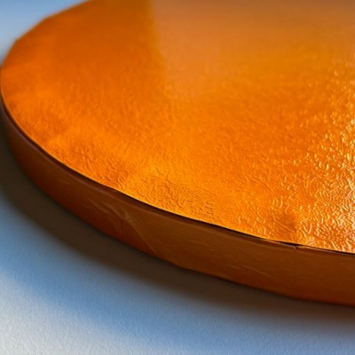 BASE REDONDA LARANJA 30X1.2CM