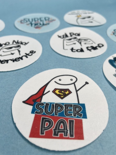 PLACA HOSTIA DIA DO PAI