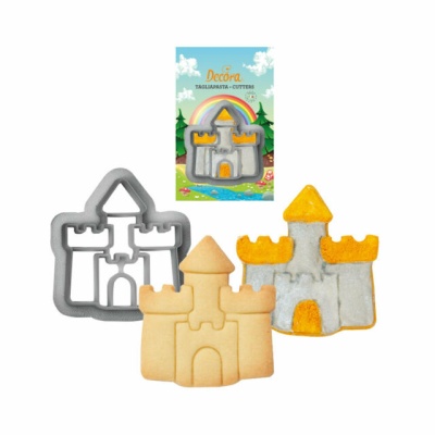 CORTANTE CASTELO PLASTICO 6X7CM