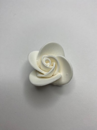 ROSA EM AÇÚCAR BRANCA