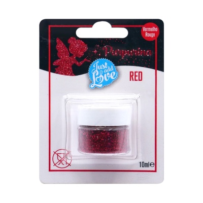 GLITTER VERMELHO 10GR