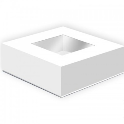 CAIXA 33X33X9.5 COM JANELA