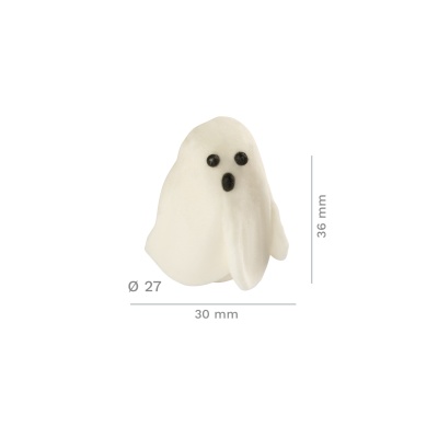 DECORAÇÃO AÇÚCAR HALLOWEEN FANTASMA DECORAÇÃO AÇÚCAR HALLOWEEN FANTASMA