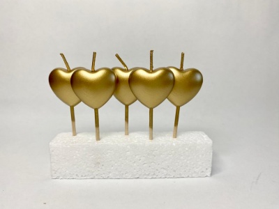 VELA CORAÇÃO 5 UNIDADES