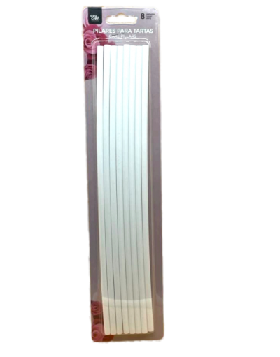PACK 8 PILARES 30X0.6CM