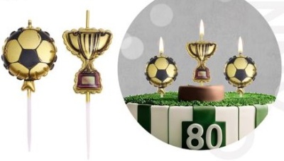 VELAS 3 BOLA E 2 TAÇAS