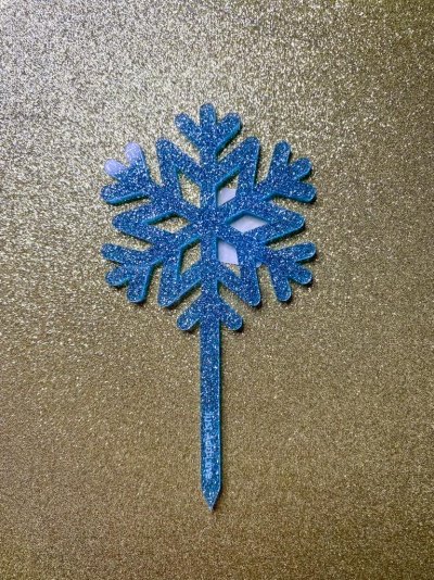 TOPO FLOCO BRILHO 10.8CM