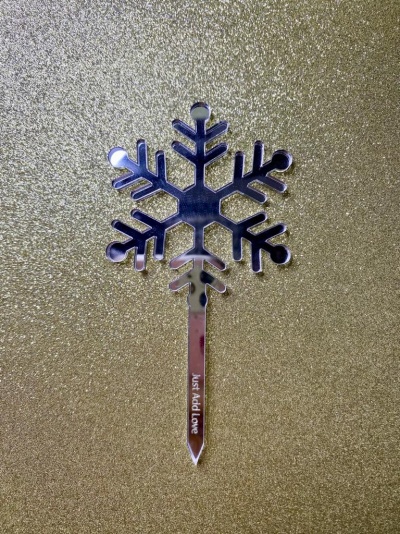 TOPO FLOCO ESPELHO 10.8CM