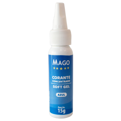 CORANTE SOFT GEL AZUL 15GR MAGO CORANTE SOFT GEL AZUL 15GR MAGO