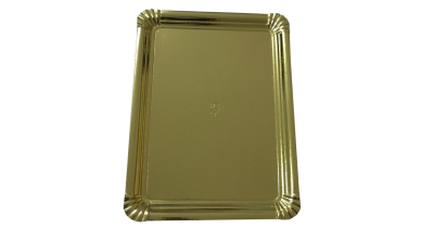 TRAVESSA DOURADA RETANGULAR CARTÃO