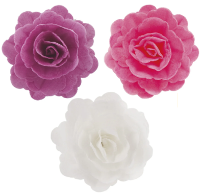 ROSA DE HOSTIA  Ø 7CM UNIDADE
