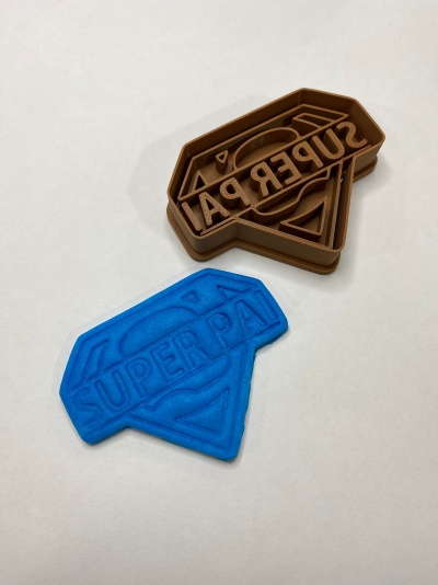 CORTANTE MARCADOR PARA BOLACHAS "SUPER PAI"