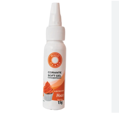 CORANTE SOFT GEL ABOBORA 15GR MAGO CORANTE SOFT GEL ABOBORA 15GR MAGO