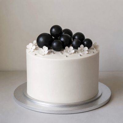 BOLAS DECORATIVAS PRETAS 11UND.