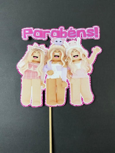 TOPO DE BOLO ROBLOX