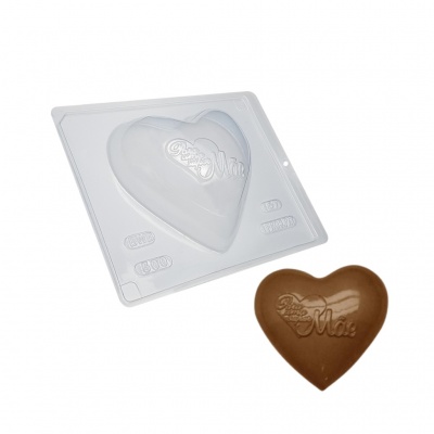 FORMA ACETATO 3 P. CORAÇÃO SUPER MÃE