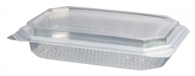 EMBALAGEM RECTANGULAR  TAKE AWAY  PP 500ML  62UNID (M5200)