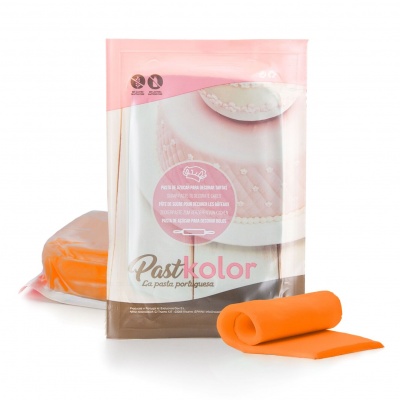 PASTA DE AÇÚCAR LARANJA 1KG-SEM GLÚTEN