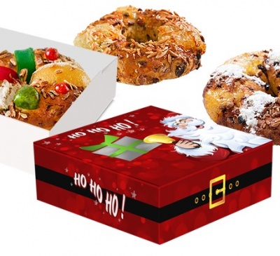 CAIXA BOLO REI 33X33X7.5CM