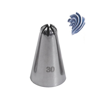 BOQUILHA INOX ESTRELA  #30