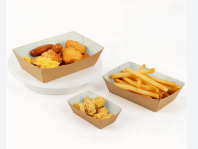 BARQUETAS CARTÃO BRANCO 9,2x5,3x3,4 CM