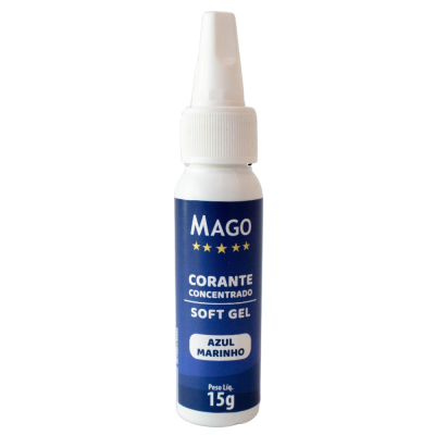 CORANTE SOFT GEL AZUL MARINHO 15GR MAGO