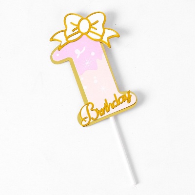 TOPO BOLO NÚMEROS ANIVERSARIO