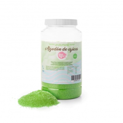 ALGODÃO DOCE VERDE 1 KG - SABOR MAÇA ALGODÃO DOCE VERDE 1 KG - SABOR MAÇA