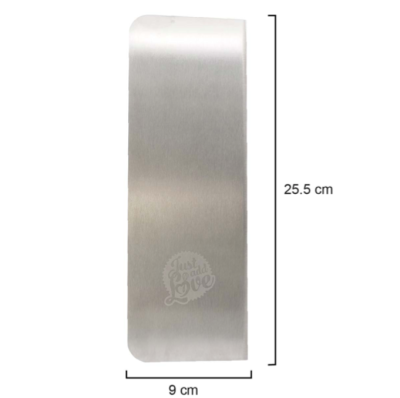 ALISADOR BOLOS INOX  25.5CM X 9CM