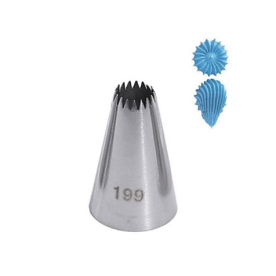 BOQUILHA ESTRELA ABERTA  INOX  199