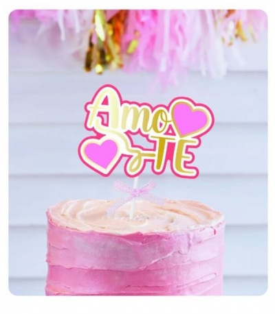 TOPO BOLO AMO-TE