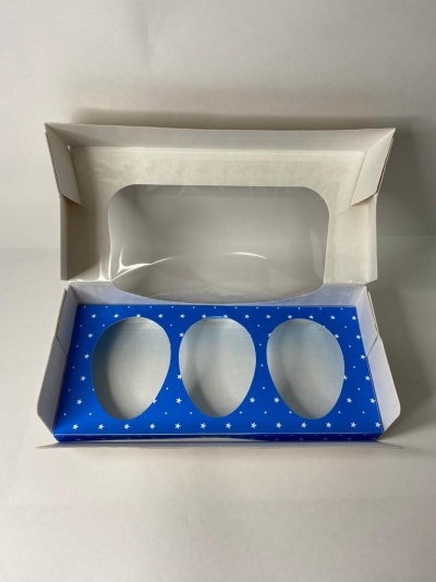 CAIXA CARTOLINA JANELA BASE 3OVOS 50GR