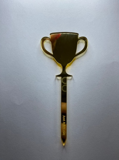 TOPO TAÇA ACRILICO 10CM