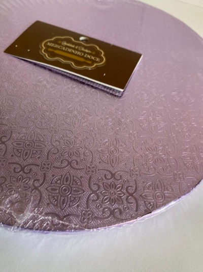 BASE REDONDA VIOLETA 25X1.2CM