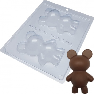 FORMA ACETATO 3 PARTES URSO 40GR FORMA ACETATO 3 PARTES URSO 40GR