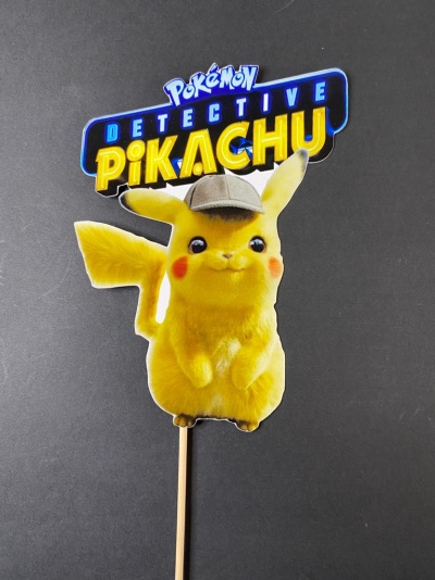 TOPO DE BOLO PIKACHU
