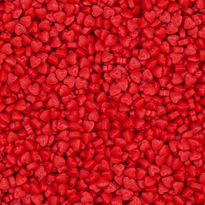 MINI CORAÇOES VERMELHO 3D