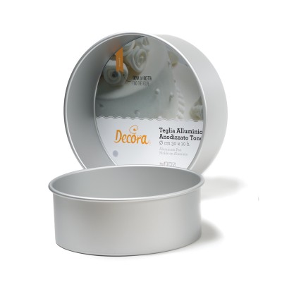 FORMA ALUMÍNIO REDONDA  7,5 CM ALTURA